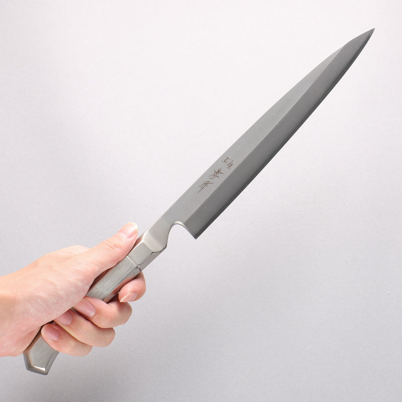 Sakai Takayuki Inox Pro V-2 AUS8 Yanagiba 240mm - Japannywholesale