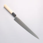 Sakai Takayuki Grand Chef Grand Chef Swedish Steel-stn Sujihiki 240mm Magnolia Handle - Japannywholesale