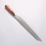 Sakai Takayuki Grand Chef Swedish Steel-stn Kiritsuke Yanagiba 260mm Desert Ironwood(Sugihara model) Handle with Sheath - Japannywholesale