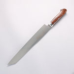 Sakai Takayuki Grand Chef [Left Handed] Swedish Steel-stn Kiritsuke Yanagiba 260mm Desert Ironwood(Sugihara model) Handle with Sheath - Japannywholesale