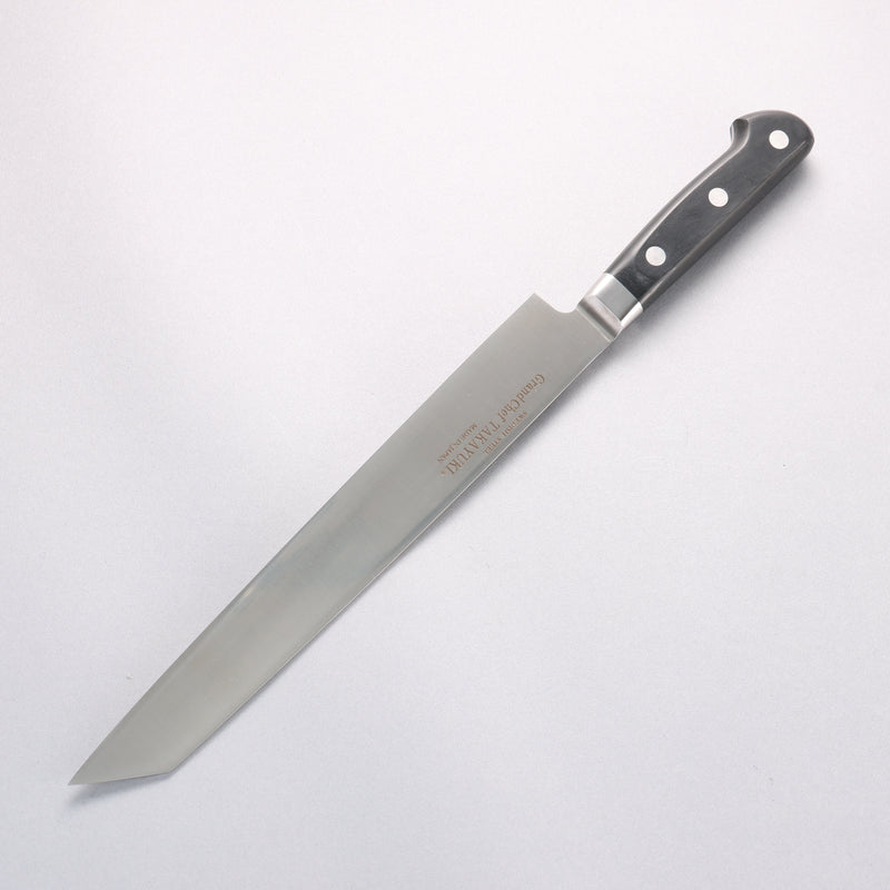 Sakai Takayuki Grand Chef [Left Handed] Swedish Steel-stn Kiritsuke Yanagiba 260mm with Sheath - Japannywholesale