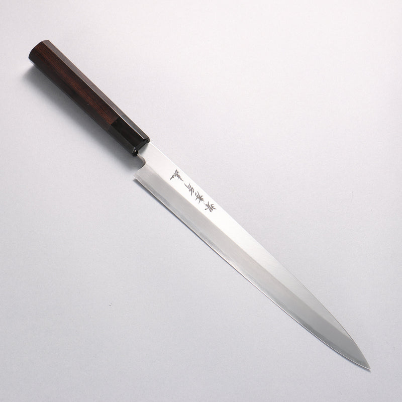 Sakai Takayuki Silver Steel No.3 Yanagiba 270mm Ebony Wood (ferrule: Black Water Buffalo Horn) Handle - Japannywholesale