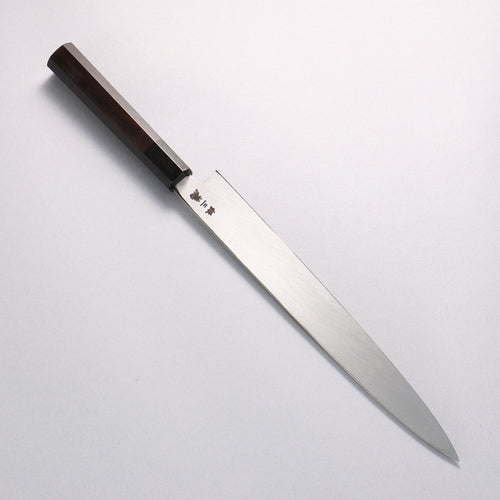 Sakai Takayuki Silver Steel No.3 Yanagiba 270mm Ebony Wood (ferrule: Black Water Buffalo Horn) Handle - Japannywholesale