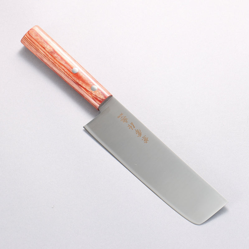 Kanetsune DSR-1K6 Usuba 165mm Red Pakka wood Handle - Japannywholesale