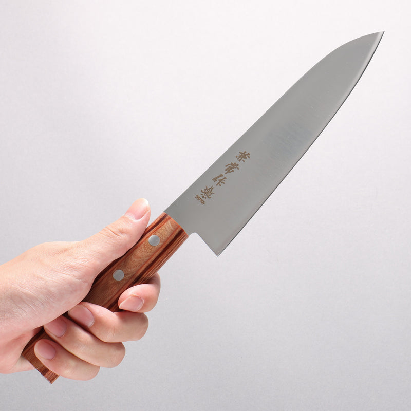 Kanetsune DSR-1K6 Gyuto 180mm Red Pakka wood Handle - Japannywholesale