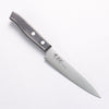 Sakai Takayuki Sumire VG10 Petty-Utility 130mm Black Pakka wood Handle - Japannywholesale