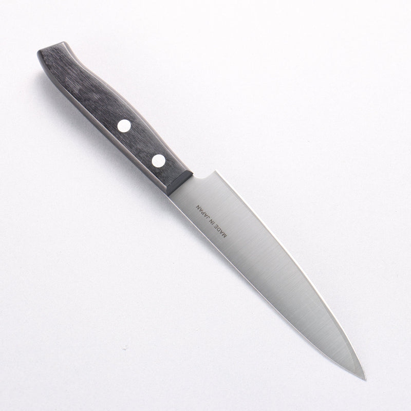 Sakai Takayuki Sumire VG10 Petty-Utility 130mm Black Pakka wood Handle - Japannywholesale
