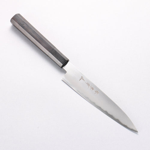 Sakai Takayuki Silver Steel No.3 Petty-Utility 150mm Ebony Wood Handle - Japannywholesale