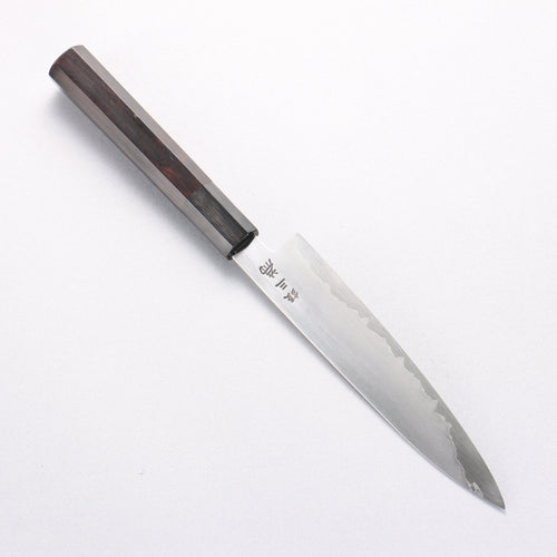 Sakai Takayuki Silver Steel No.3 Petty-Utility 150mm Ebony Wood Handle - Japannywholesale
