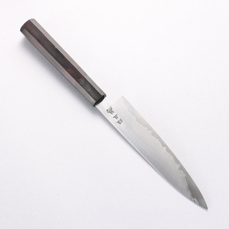Sakai Takayuki Silver Steel No.3 Petty-Utility 150mm Ebony Wood Handle - Japannywholesale