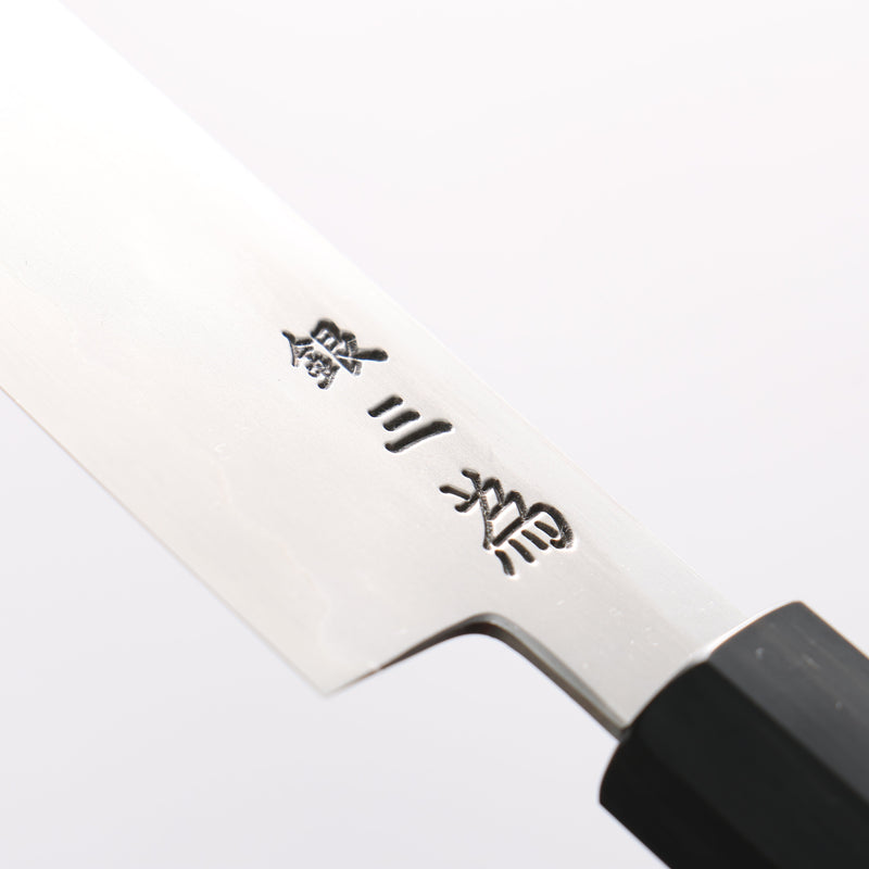 Sakai Takayuki Silver Steel No.3 Petty-Utility 150mm Ebony Wood Handle - Japannywholesale