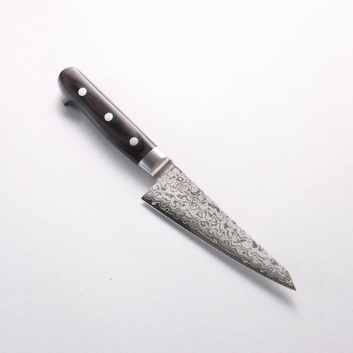 Seisuke VG10 8 Layer Damascus Migaki Finished Honesuki Boning 150mm Black Pakka wood Handle - Japannywholesale