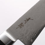 Seisuke VG10 8 Layer Damascus Migaki Finished Honesuki Boning 150mm Black Pakka wood Handle - Japannywholesale