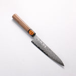 Shigeki Tanaka VG10 17 Layer Damascus Petty-Utility 150mm Walnut Handle - Japannywholesale