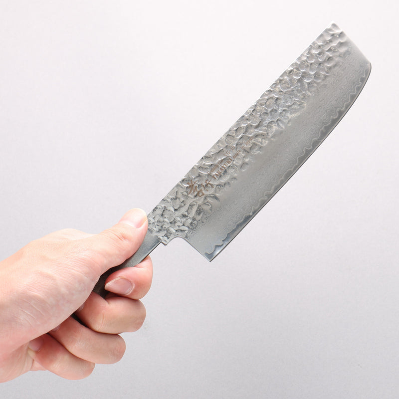 Sakai Takayuki VG10 33 Layer Damascus Nakiri 160mm(Blade only) - Japannywholesale