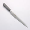 Sakai Takayuki [Left Handed] Japanese Steel Sujihiki 210mm Black Pakka wood Handle - Japannywholesale