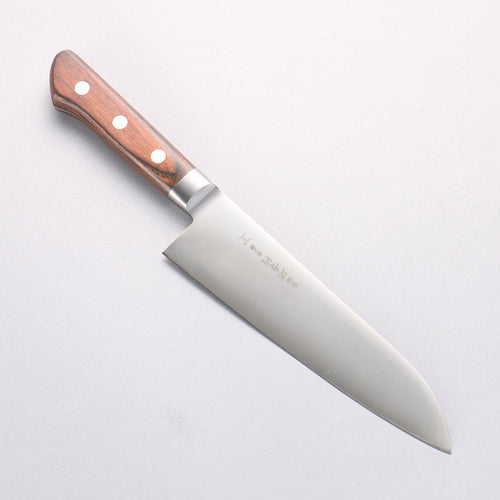 Sakai Takayuki Blue Steel No.2 Honyaki Santoku 180mm - Japannywholesale