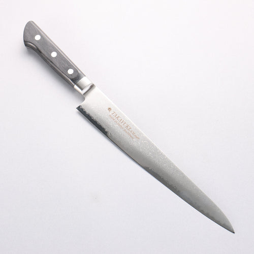 Sakai Takayuki Molybdenum 63 Layer Damascus Sujihiki 240mm - Japannywholesale