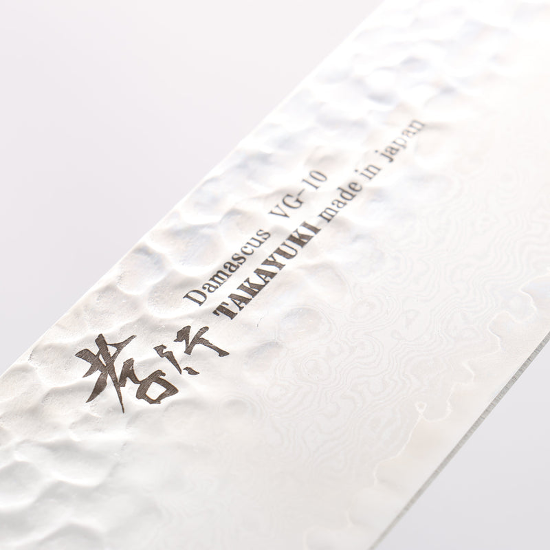 Sakai Takayuki Nanairo VG10 33 Layer Kengata Gyuto 190mm ABS resin(Red tortoiseshell) Handle - Japannywholesale