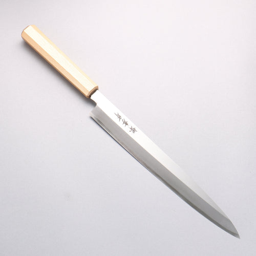 Sakai Takayuki Nanairo INOX Molybdenum Yanagiba 270mm ABS resin(Gold pearl) Handle - Japannywholesale