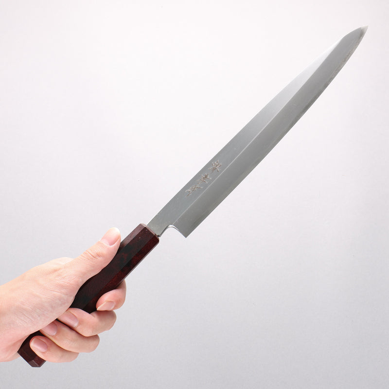 Sakai Takayuki Nanairo INOX Molybdenum Yanagiba 270mm ABS resin(Tortoiseshell) Handle - Japannywholesale