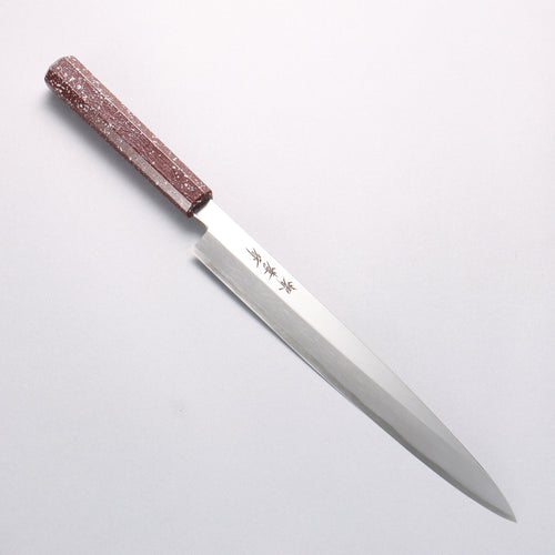Sakai Takayuki Nanairo INOX Molybdenum Yanagiba 270mm ABS resin(lacquerwareThe pattern of silver stones) Handle - Japannywholesale
