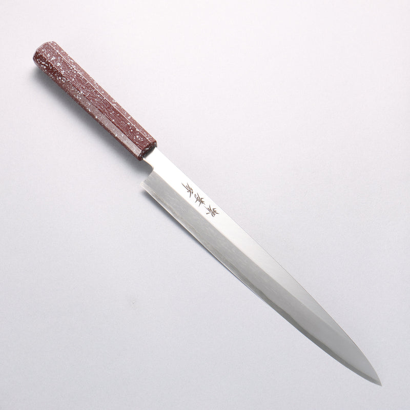 Sakai Takayuki Nanairo INOX Molybdenum Yanagiba 270mm ABS resin(lacquerwareThe pattern of silver stones) Handle - Japannywholesale