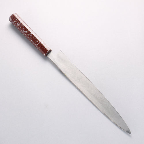 Sakai Takayuki Nanairo INOX Molybdenum Yanagiba 270mm ABS resin(lacquerwareThe pattern of silver stones) Handle - Japannywholesale