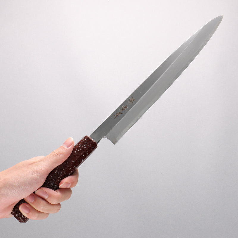 Sakai Takayuki Nanairo INOX Molybdenum Yanagiba 270mm ABS resin(lacquerwareThe pattern of silver stones) Handle - Japannywholesale