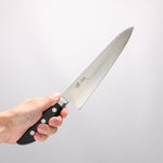 Seisuke VG1 Gyuto 210mm Black Pakka wood Handle - Japannywholesale