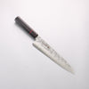 Higuchi Silver Steel No.3 Nashiji Gyuto 210mm Black Pakka wood Handle - Japannywholesale