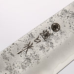 Higuchi Silver Steel No.3 Nashiji Gyuto 210mm Black Pakka wood Handle - Japannywholesale