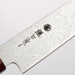 Higuchi SG2 Damascus Migaki Finished Kiritsuke Petty-Utility 150mm Red Pakka wood Handle - Japannywholesale