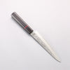 Higuchi Silver Steel No.3 Nashiji Petty-Utility 150mm Black Pakka wood Handle - Japannywholesale
