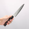 Seisuke VG10 Damascus Migaki Finished Petty-Utility 150mm Rosewood (Ferrule: Black Pakka Wood) Handle - Japannywholesale