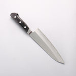 Seisuke Swedish Steel (Sandvik) Santoku 180mm Black Pakka wood Handle - Japannywholesale