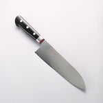 Seisuke VG10 33 Layer Damascus Santoku  180mm Black Micarta Handle 