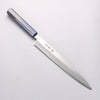 Sakai Takayuki Nanairo INOX Molybdenum Yanagiba 240mm ABS resin(Turquoise pearl) Handle - Japannywholesale