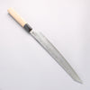 Sakai Takayuki Silver Steel No.3 Damascus Kengata Yanagiba 300mm - Japannywholesale