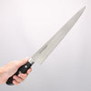 Sakai Takayuki [Left Handed] Japanese Steel Sujihiki 300mm Black Pakka wood Handle - Japannywholesale
