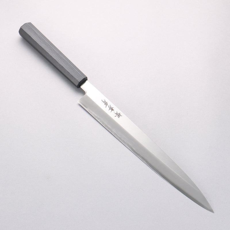 Sakai Takayuki Nanairo INOX Molybdenum Yanagiba 270mm ABS resin(Black Lacquered) Handle - Japannywholesale