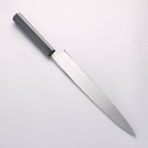 Sakai Takayuki Nanairo INOX Molybdenum Yanagiba 270mm ABS resin(Black Lacquered) Handle - Japannywholesale