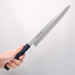 Sakai Takayuki Nanairo INOX Molybdenum Yanagiba 270mm ABS resin(Turquoise tortoiseshell) Handle - Japannywholesale