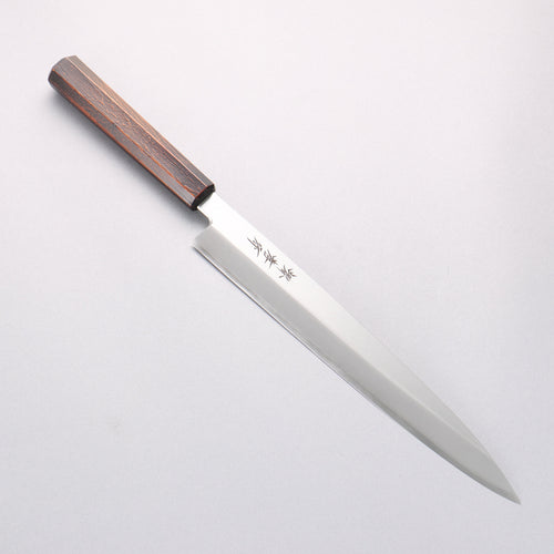 Sakai Takayuki Nanairo INOX Molybdenum Yanagiba 270mm ABS resin(Retro wood grain) Handle - Japannywholesale