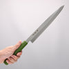 Sakai Takayuki Nanairo INOX Molybdenum Yanagiba 270mm ABS resin(Green pearl) Handle - Japannywholesale