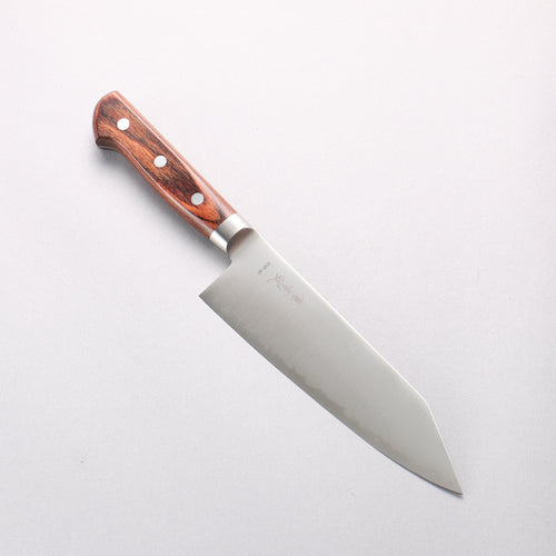 Kanjyo HAP40 Kiritsuke Santoku 180mm Mahogany Handle - Japannywholesale