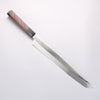 Sakai Takayuki Ginryu Honyaki Swedish Steel Mirrored Finish Sakimaru Yanagiba  300mm Wenge with Double Water Buffalo Ring Handle with Sheath