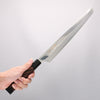 Sakai Takayuki Ginryu Honyaki Swedish Steel Mirrored Finish Sakimaru Yanagiba  300mm Wenge with Double Water Buffalo Ring Handle with Sheath