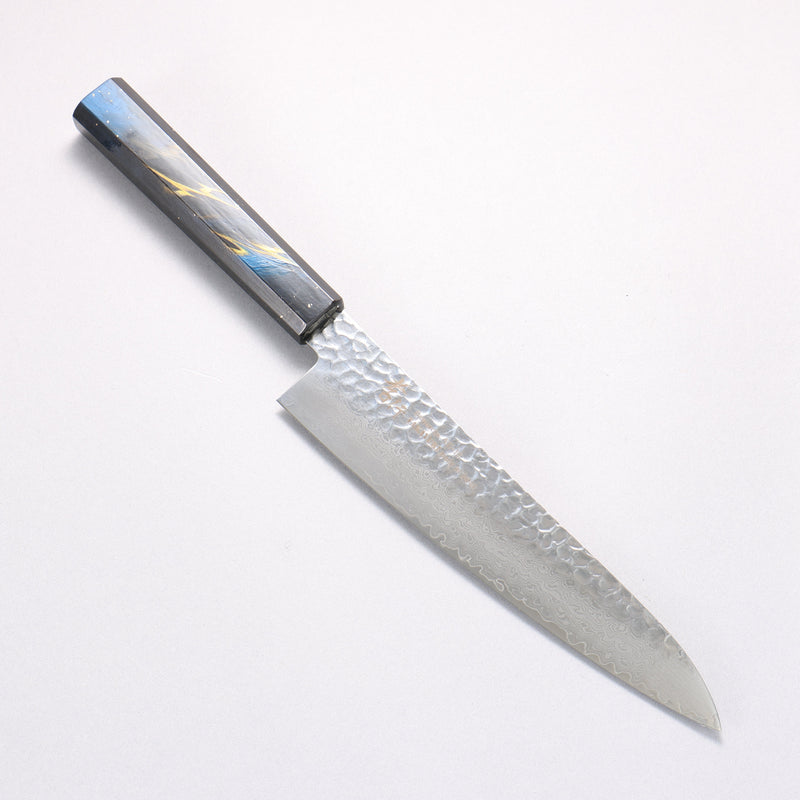 Sakai Takayuki VG10 33 Layer Damascus Gyuto 210mm Live oak Lacquered (Saiu) Handle - Japannywholesale