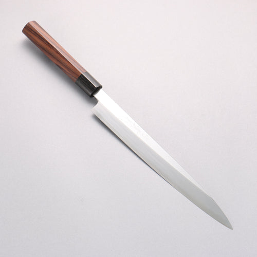 Jikko White Steel No.2 Yanagiba 240mm Shitan Handle - Japannywholesale